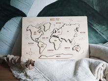 Load image into Gallery viewer, [BACK IN STOCK] World Map Puzzle
