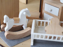Load image into Gallery viewer, Baby Nursery Dollhouse Furniture
