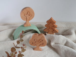 In the Woods Puzzle (Set of 3)