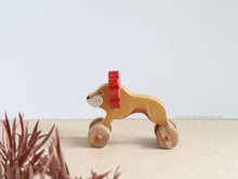 Load image into Gallery viewer, Wooden Animal Push Toys
