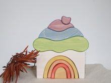 Load image into Gallery viewer, Cupcake House Stacker
