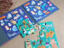 Load image into Gallery viewer, Mudpuppy Cats &amp; Dogs Magnetic Puzzles
