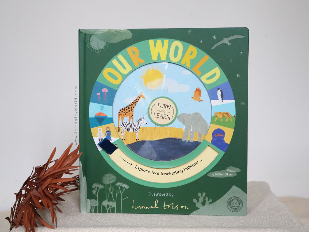 Turn and Learn: Our World by Isabel Otter