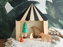 Load image into Gallery viewer, Whimsical Tent (with 2 Be Kind Pegdolls)
