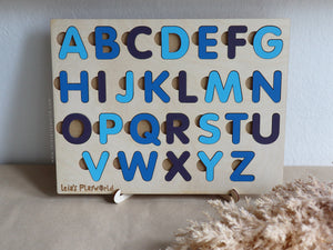 Wooden Alphabet Puzzle (Uppercase)