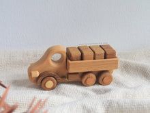 Load image into Gallery viewer, Wooden Truck (with 4 magnetic blocks)

